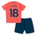 Maillot de foot Everton Ashley Young #18 Extérieur vêtements enfant 2023-24 Manches Courtes (+ pantalon court)